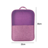 Maxbell Travel Shoes Bags Washable Portable Shoe Pouch for Unisex Suitcase Daily Use Purple