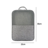 Maxbell Travel Shoes Bags Washable Portable Shoe Pouch for Unisex Suitcase Daily Use Grey