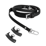 Maxbell Luggage Straps Parts Bag Strap for Briefcase Clutch Bag Purse Black