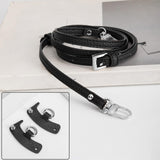 Maxbell Luggage Straps Parts Bag Strap for Briefcase Clutch Bag Purse Black