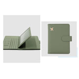 Maxbell Card Holder Protector Document Organizer Passport Cover for Men Gift Wedding Green