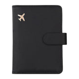 Maxbell Card Holder Protector Document Organizer Passport Cover for Men Gift Wedding Black