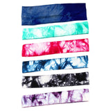 Maxbell Sports Headbands for Women Men Yoga Hairbands Soft Elastic Running Sweatband Blue
