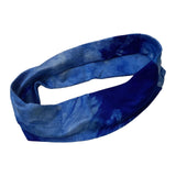 Maxbell Sports Headbands for Women Men Yoga Hairbands Soft Elastic Running Sweatband Blue
