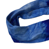 Maxbell Sports Headbands for Women Men Yoga Hairbands Soft Elastic Running Sweatband Blue