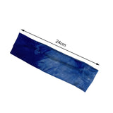 Maxbell Sports Headbands for Women Men Yoga Hairbands Soft Elastic Running Sweatband Blue