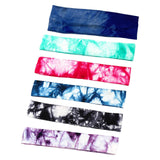 Maxbell Sports Headbands for Women Men Yoga Hairbands Soft Elastic Running Sweatband Blue