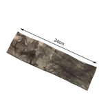 Maxbell Sports Headbands for Women Men Yoga Hairbands Soft Elastic Running Sweatband Dark Gray
