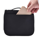 Maxbell Travel Makeup Bag Durable Sturdy Toiletry Organizer for Camping Travel Women Black
