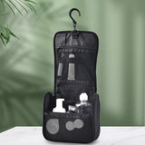 Maxbell Travel Makeup Bag Durable Sturdy Toiletry Organizer for Camping Travel Women Black