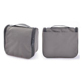 Maxbell Travel Makeup Bag Durable Sturdy Toiletry Organizer for Camping Travel Women Gray