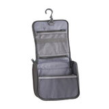 Maxbell Travel Makeup Bag Durable Sturdy Toiletry Organizer for Camping Travel Women Gray