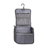 Maxbell Travel Makeup Bag Durable Sturdy Toiletry Organizer for Camping Travel Women Gray