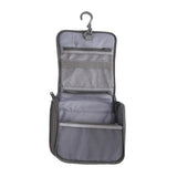 Maxbell Travel Makeup Bag Durable Sturdy Toiletry Organizer for Camping Travel Women Gray