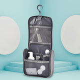Maxbell Travel Makeup Bag Durable Sturdy Toiletry Organizer for Camping Travel Women Gray