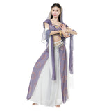 Maxbell Belly Dance Outfits Fancy Belly Dance Costume Set for Festival Dancing Adult S