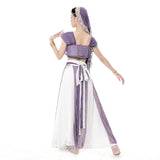 Maxbell Belly Dance Outfits Fancy Belly Dance Costume Set for Festival Dancing Adult L