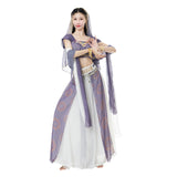 Maxbell Belly Dance Outfits Fancy Belly Dance Costume Set for Festival Dancing Adult L