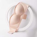Maxbell Women Strapless Bra Seamless Girl Bralette Everyday Bralette Bra Push up Bra Skin M