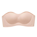 Maxbell Women Strapless Bra Seamless Girl Bralette Everyday Bralette Bra Push up Bra Skin L