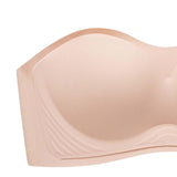 Maxbell Women Strapless Bra Seamless Girl Bralette Everyday Bralette Bra Push up Bra Skin XL