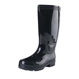 Maxbell Rain Boots Anti Slip Steel Toe Work Boots Waterproof Rubber Boots for Men 42