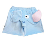 Maxbell Pajamas Shorts for Women Men Comfort Girls Cute Casual Cartoon Lounge Shorts Blue L