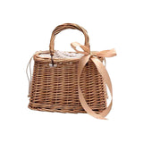 Maxbell Women Straw Handbag Summer Beach Wallet Purse Lady Straw Bag Rattan Tote Bag