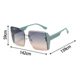 Maxbell Womens Sunglasses Ultralight Frame Oversized Sun Glasses Driving Glasses Green Frame