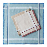 Maxbell 6Pcs Cotton Men's Handkerchiefs Pocket Square Hankies for Casual Formal Prom