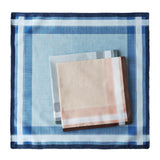 Maxbell 6Pcs Cotton Men's Handkerchiefs Pocket Square Hankies for Casual Formal Prom