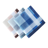 Maxbell 6Pcs Cotton Men's Handkerchiefs Pocket Square Hankies for Casual Formal Prom