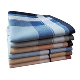 Maxbell 6Pcs Cotton Men's Handkerchiefs Pocket Square Hankies for Casual Formal Prom