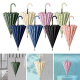 Maxbell Stick Umbrella Windproof Waterproof Rain Umbrellas for Outdoor Travel Hiking Dark Green