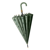 Maxbell Stick Umbrella Windproof Waterproof Rain Umbrellas for Outdoor Travel Hiking Dark Green