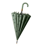 Maxbell Stick Umbrella Windproof Waterproof Rain Umbrellas for Outdoor Travel Hiking Dark Green