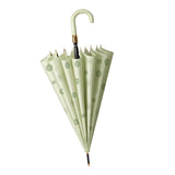 Maxbell Stick Umbrella Windproof Waterproof Rain Umbrellas for Outdoor Travel Hiking Light Green