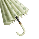 Maxbell Stick Umbrella Windproof Waterproof Rain Umbrellas for Outdoor Travel Hiking Light Green