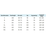 Maxbell Straight Wide Leg Womens Pants Girls Elastic Lady Loose suits Pants Trousers 2XL Black