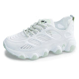 Maxbell Women Casual Shoes Breathable Female Summer Shoes for Running Summer Outdoor 38 Green