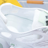 Maxbell Women Casual Shoes Breathable Female Summer Shoes for Running Summer Outdoor 38 Green