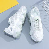 Maxbell Women Casual Shoes Breathable Female Summer Shoes for Running Summer Outdoor 38 Green