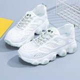 Maxbell Women Casual Shoes Breathable Female Summer Shoes for Running Summer Outdoor 38 Green