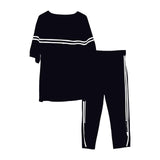 Maxbell Women 2 Piece Outfits Casual Clothes Soft Sweatsuit for Party Vacation XL Black
