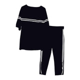 Maxbell Women 2 Piece Outfits Casual Clothes Soft Sweatsuit for Party Vacation XL Black