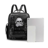 Maxbell Skulls Backpack Durable Large Capacity Steampunk Rucksack for Women Men Work