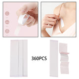 Maxbell 360 Pieces Strong Clothing Tape for All Fabric Types Clothes Dress 1.2cmx8.5cm
