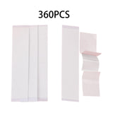 Maxbell 360 Pieces Strong Clothing Tape for All Fabric Types Clothes Dress 1.2cmx8.5cm