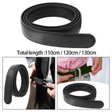 Maxbell Automatic Belt No Buckle Durable Waist Belt for Suit Pants Jeans Party 110cm