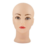 Maxbell Realistic Mannequin Head Foam Wig Display Stand for Make up Hat Hair Styling Women